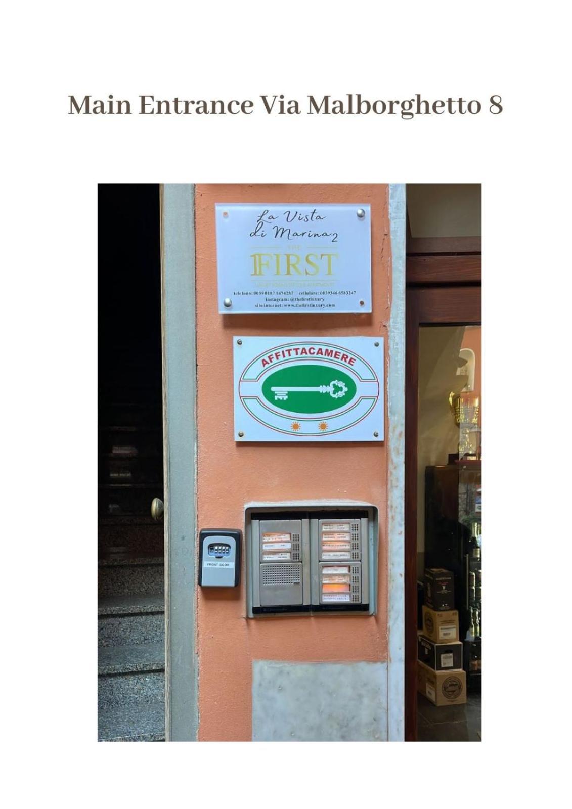 La Vista Di Marina By The First Apartment ริโอมัจโจเร ภายนอก รูปภาพ